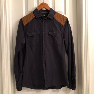 H&M Casual Long Sleeve Button